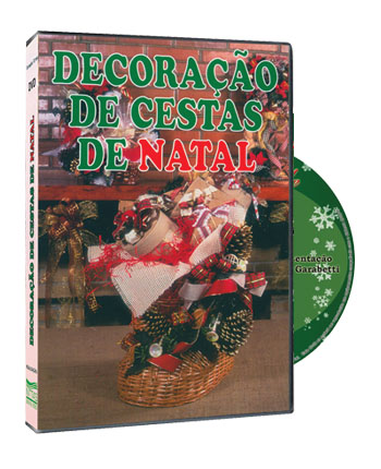 DVD DECORA��O DE CESTAS DE NATAL 
